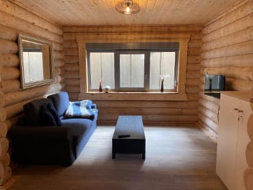 Untergeschoss Gästezimmer im Ferienhaus an der Mecklenburger Seenplatte